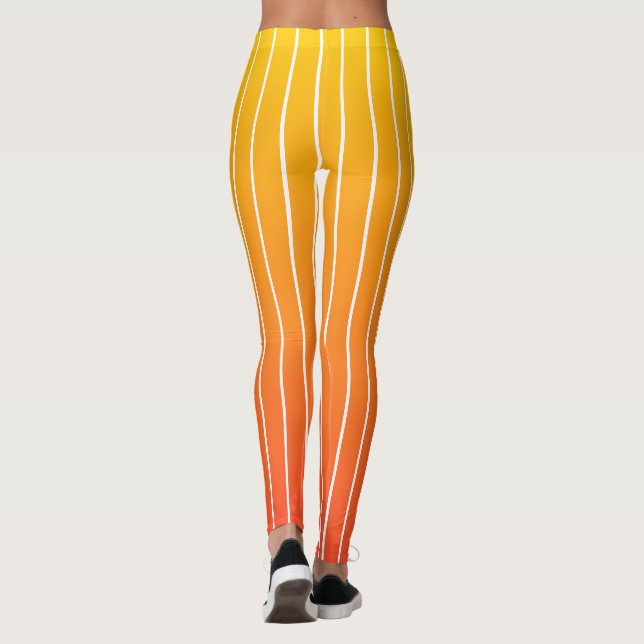 Sunrise Pinstripe Leggings (Rückseite)