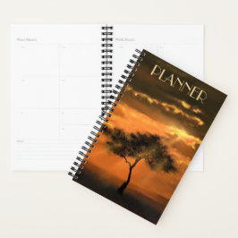 Sunrise Planner Tree Sunbeams Planer