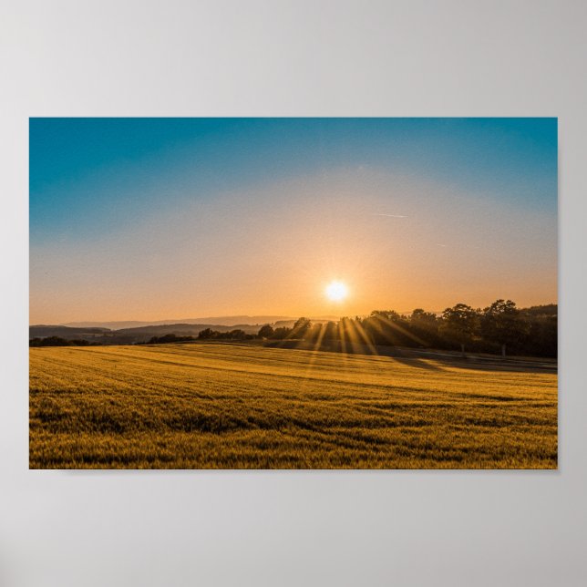 Sunrise Poster (Vorne)