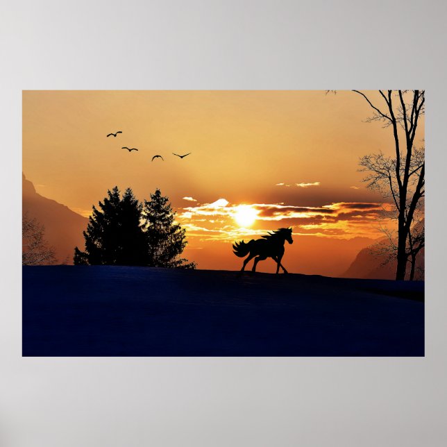 Sunrise Poster (Vorne)