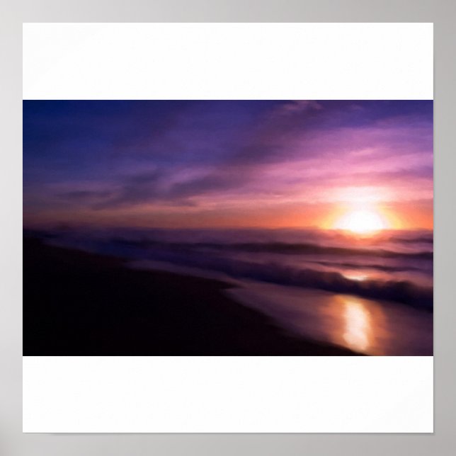Sunrise Poster (Vorne)
