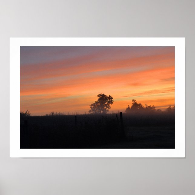 Sunrise Poster (Vorne)