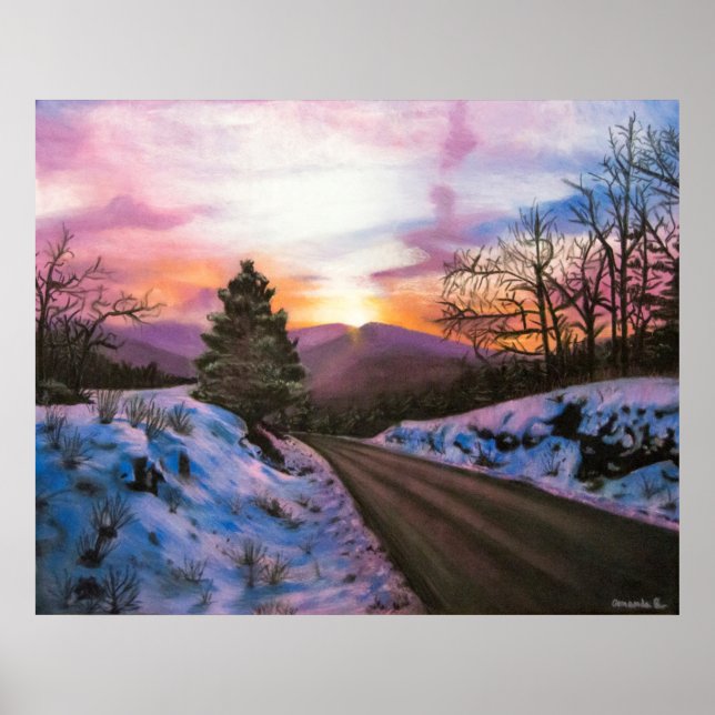 Sunrise Poster (Vorne)