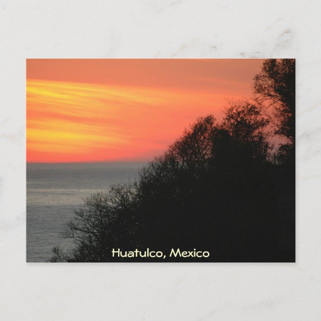 Sunrise Postkarte (Vorderseite)