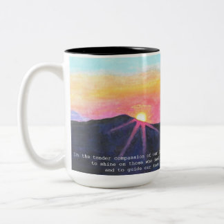 Sunrise Scripting Tasse