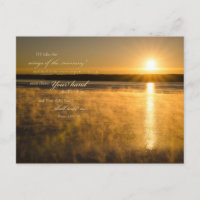 Sunrise Scripture Postcard: Psalm 139