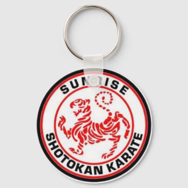 Sunrise Shotokan Karate Keyrings Schlüsselanhänger (Vorderseite)