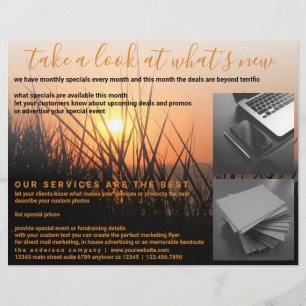 Sunrise Silhouette Author Fotograf Foto Flyer