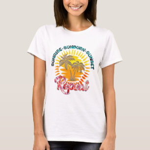 Sunrise Sunburn Sunset Summer Women's T - Shirt