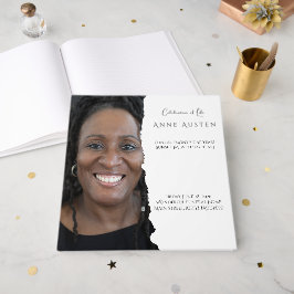 Sunrise & Sunset Foil Funeral Gästebuch - 100 Pgs