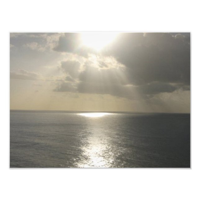 Sunrise Sunset Fotodruck (Vorne)