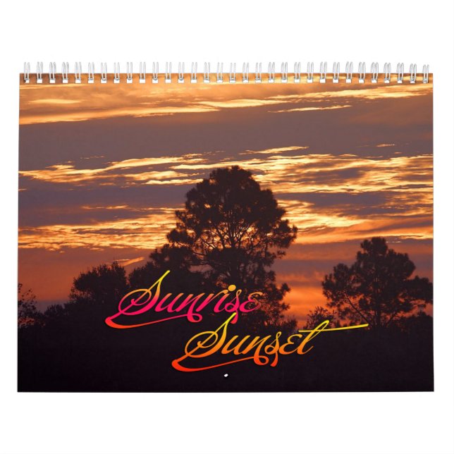 Sunrise Sunset Kalender (Titelbild)