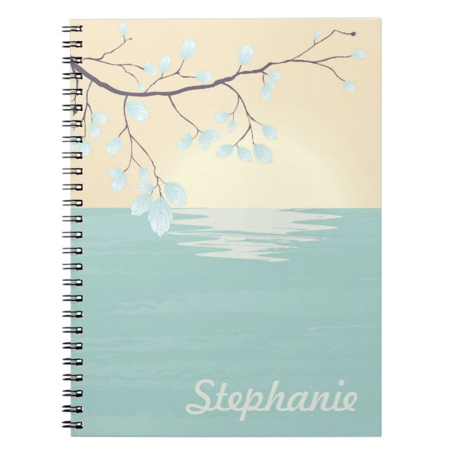 Sunrise Sunset Notebook Notizblock (Vorderseite)