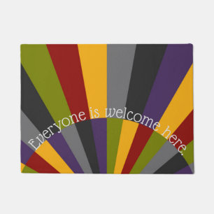 Sunrise Sunset Welcome Door Mat Fußmatte