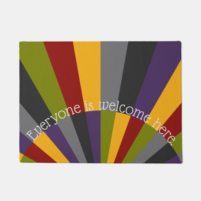 Sunrise Sunset Welcome Door Mat Fußmatte (Vorderseite)