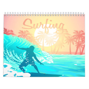 Sunrise Surfer Kalender