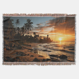 Sunrise Throw Blanket 1 Decke