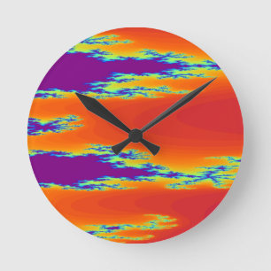 Sunrise Wall Clock Runde Wanduhr