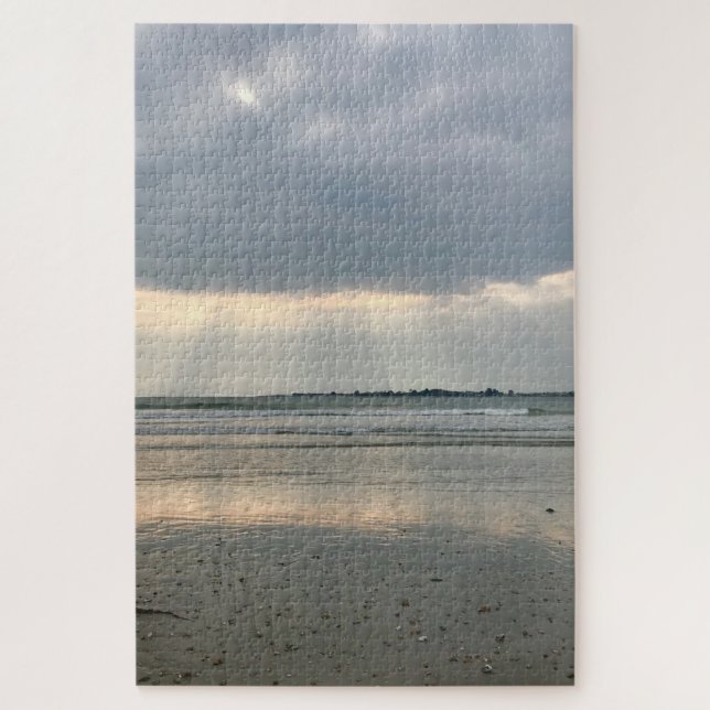 Sunrise West Wittering Beach Chichester Sussex UK Puzzle (Vertikal)