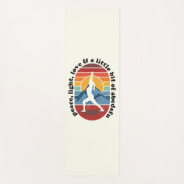 Sunrise Yoga Surya Namaskar: Frieden, Licht, Liebe Yogamatte