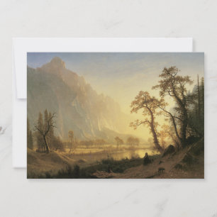 Sunrise, Yosemite Valley von Albert Bierstadt