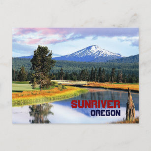 Sunriver Oregon Postcard Postkarte
