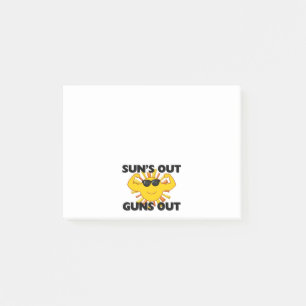 Suns heraus schießt heraus post-it klebezettel