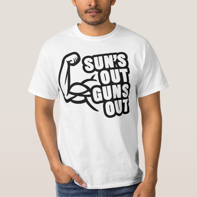 Suns heraus schießt heraus T-Shirt (Vorderseite)