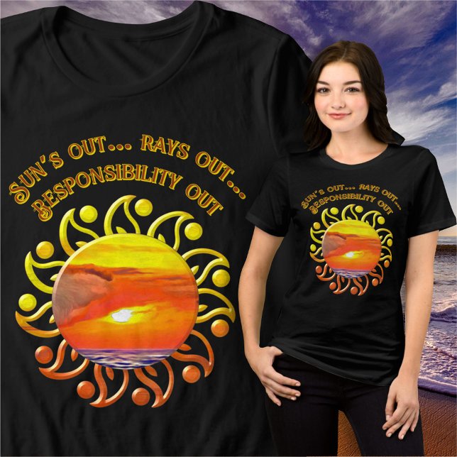 Sun's Out 2443 Tri-Blend Shirt (Von Creator hochgeladen)