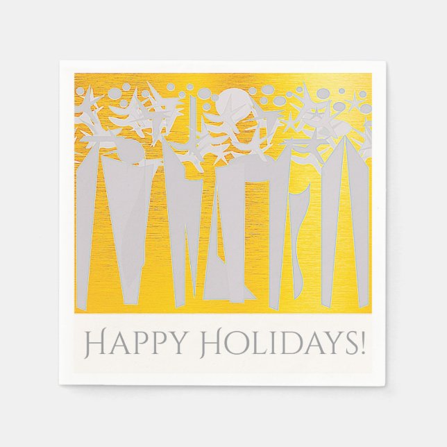 SUNS! SUNSHINE! HOLIDAYS IN CENTRAL PARK! :) SERVIETTE (Vorderseite)