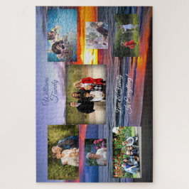 Sunset 1739 Family Collage Puzzle