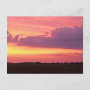 Sunset 2004 Foto von Mark Edward Westerfield. Postkarte