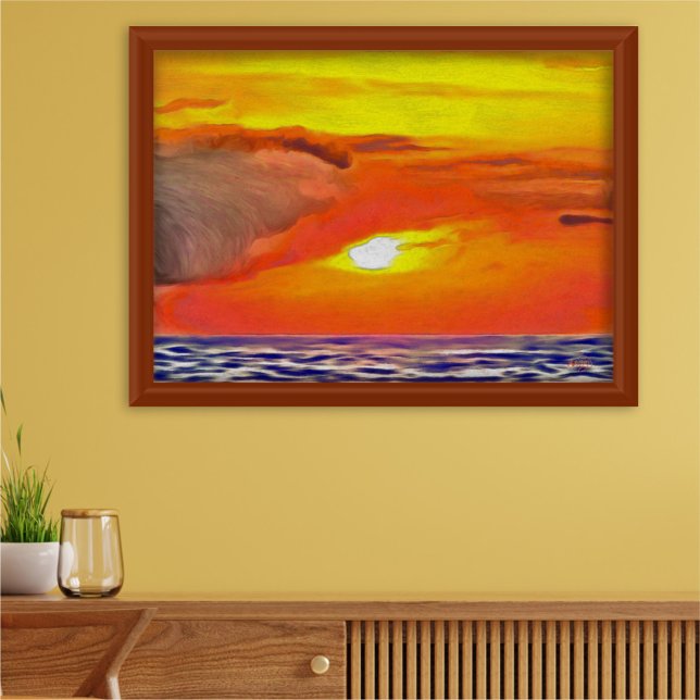 Sunset 2443 Art Print Poster (Von Creator hochgeladen)