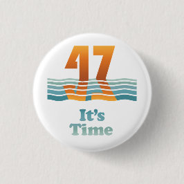 Sunset 47 1.25-inch Button