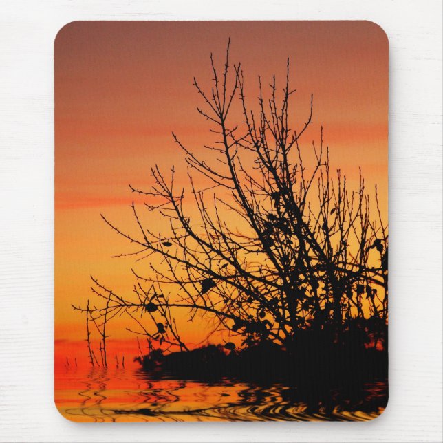 Sunset Abstrakt Mousepad (Vorne)