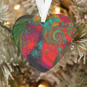 "Sunset" Acrylschmuck Ornament