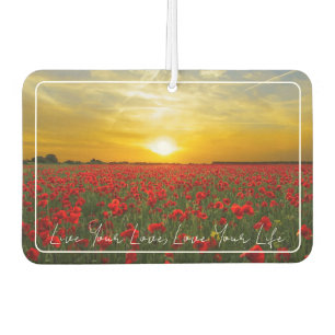 Sunset Air Freshener mit Foto Ops - HAMbyWG Autolufterfrischer