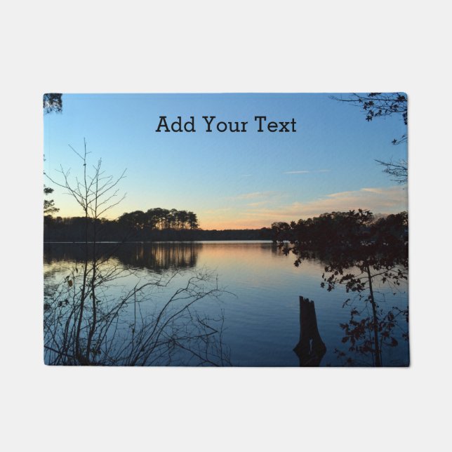 Sunset 'Almost Gone' von Shirley Taylor Fußmatte (Vorderseite)