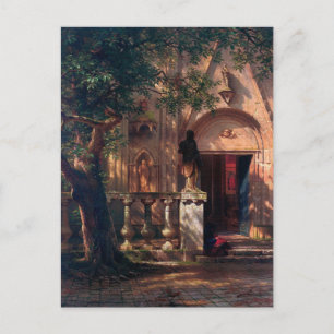 Sunset and Shadow von Albert Bierstadt Postkarte