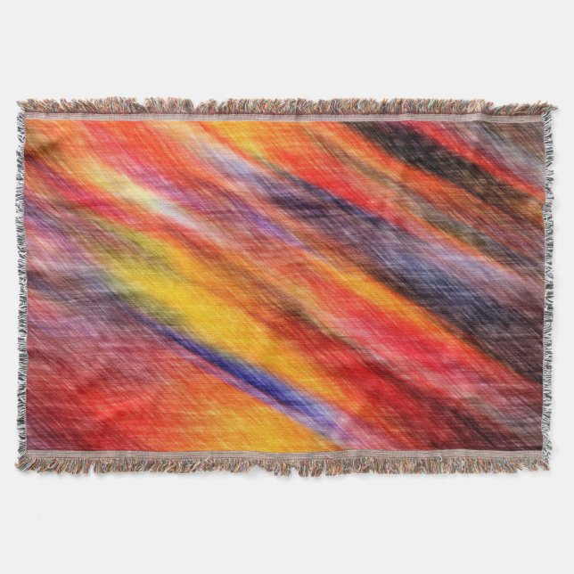Sunset Art Colors wirbeln Blanket Decke (Vorderseite)
