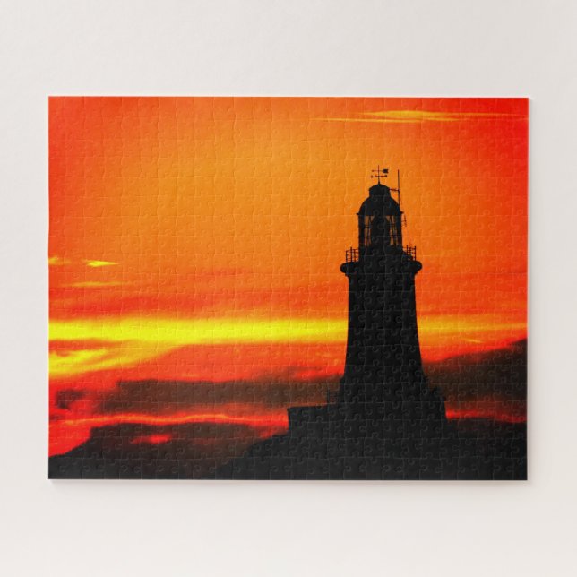 Sunset at Corbiere Jersey Puzzle (Horizontal)