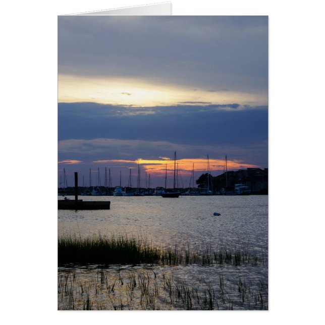 Sunset at Folly Harbour (Vorne)