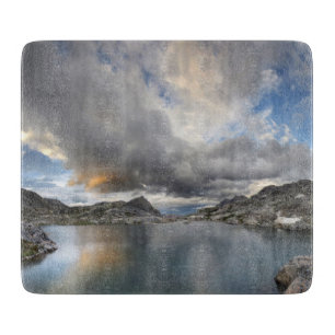 Sunset at Middle Nydiver Lake - Sierra Schneidebrett
