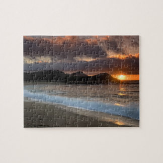 Sunset at Monastery Beach, Carmel, Kalifornien, Puzzle
