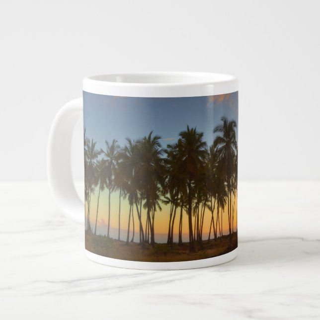 Sunset at National Historic Park Pu uhonua o Jumbo-Tasse (Vorderseite Links)