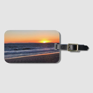 Sunset at Newport Beach, Kalifornien Gepäckanhänger