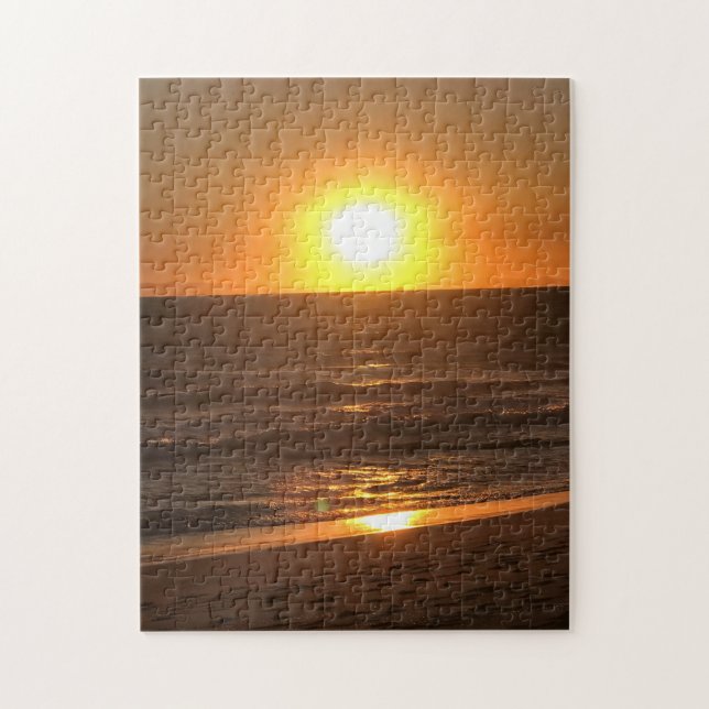 Sunset at Newport Beach, Kalifornien Puzzle (Vertikal)