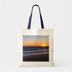 Sunset at Newport Beach, Kalifornien Tragetasche
