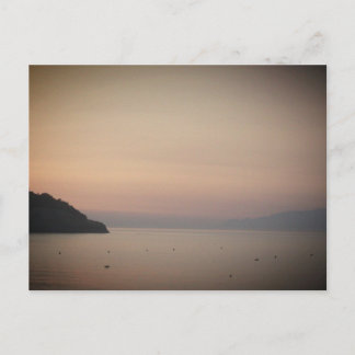 Sunset at Sidari (Korfu, Griechenland) Postkarte