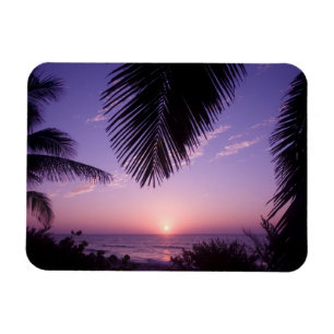 Sunset at West End, Cayman Brac, Cayman Islands, Magnet
